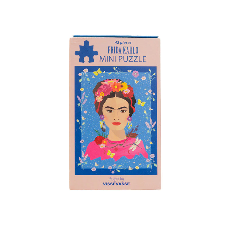 ViSSEVASSE - Mini Puslespil, Frida Kahlo