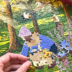 Chanterelles puslespil kantareller skovtur hygge puzzle 