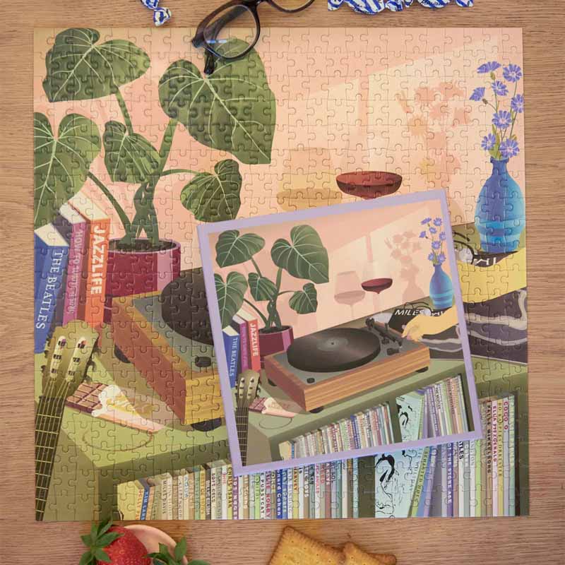 ViSSEVASSE - Puslespil, Music and Me (500 brikker)