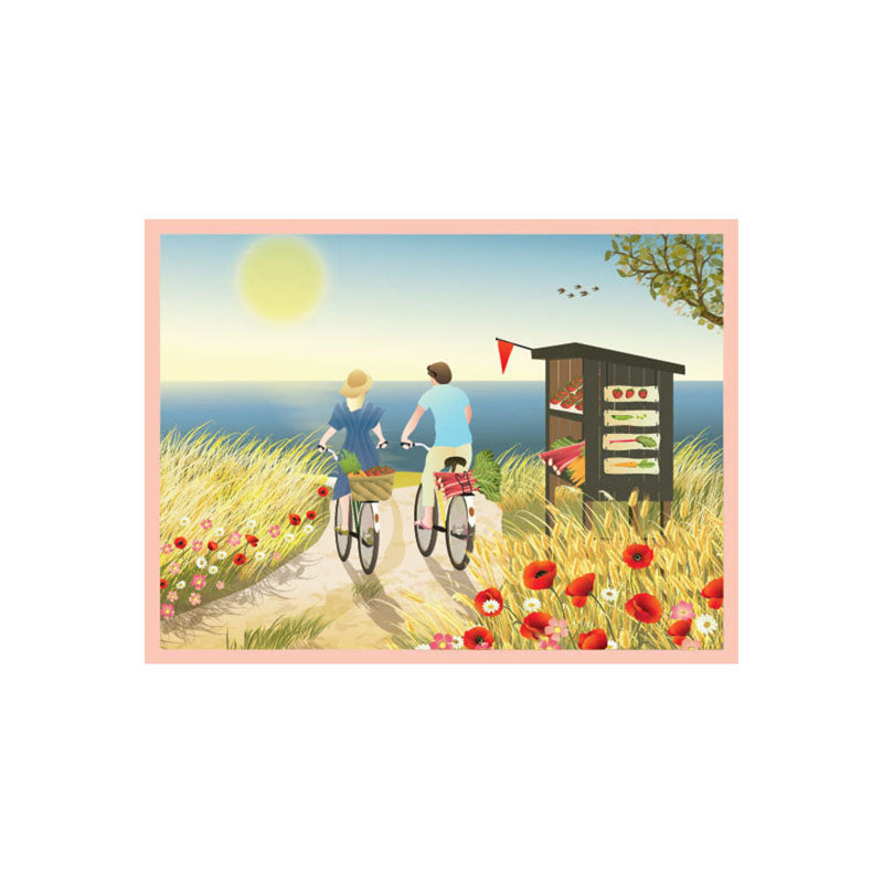 vissevasse summer sommer puslespil 300brikker spil hygge årstider puzzle