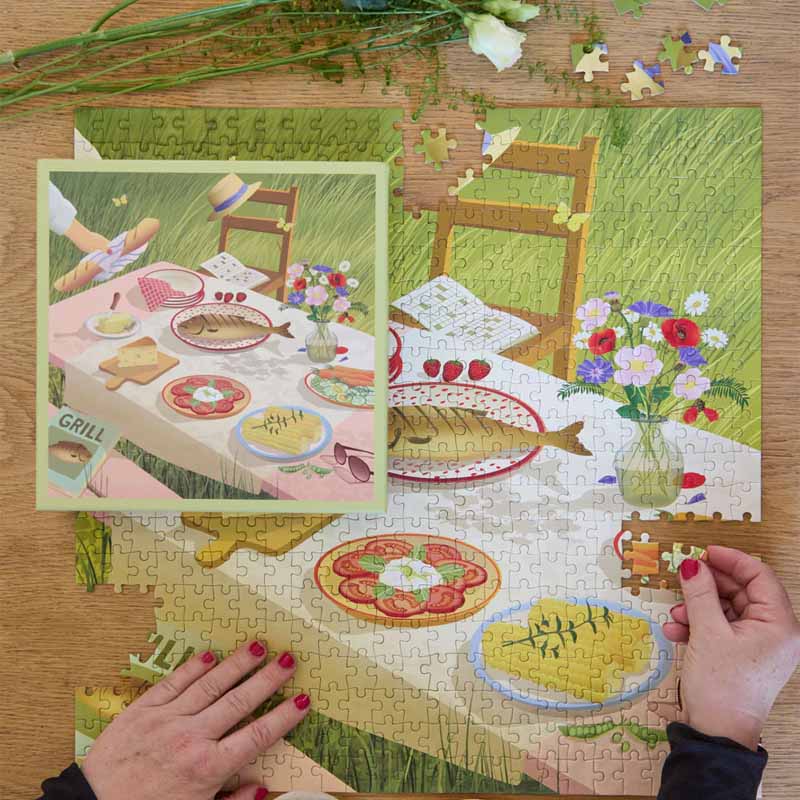 vissevasse puslespil summertableandme sommermotiv hygge 500brikker