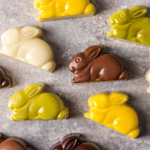 xocolatl påskehare 2024 påske fyldte chokolader