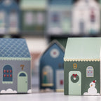 Jule huse familie kalender jul 24 fra Xocolalt