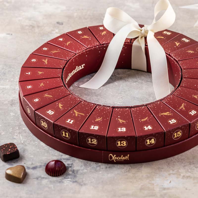 Xocolatl - Rund Chokolade Julekalender til deling