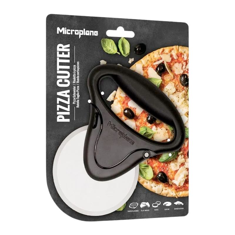 microplane pizza cutter pizzahjul skære gourmet luksus pizzanørd