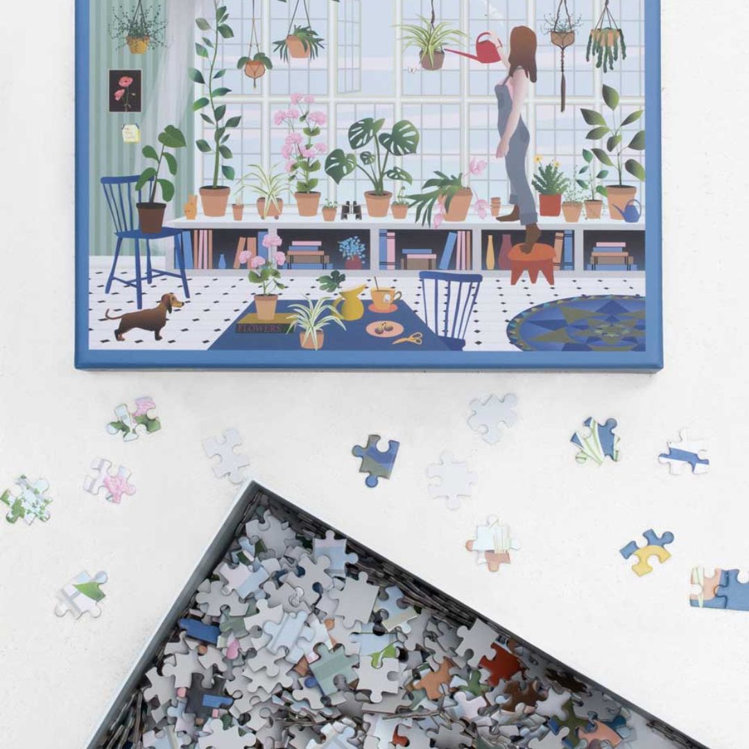 ViSSEVASSE - Puslespil, Plant Lover (1000 brikker)