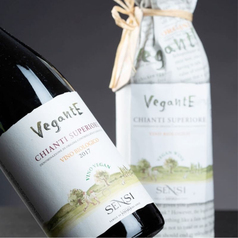 VegantE Chianti Superiore – økologisk og vegansk italiensk rødvin Sensi