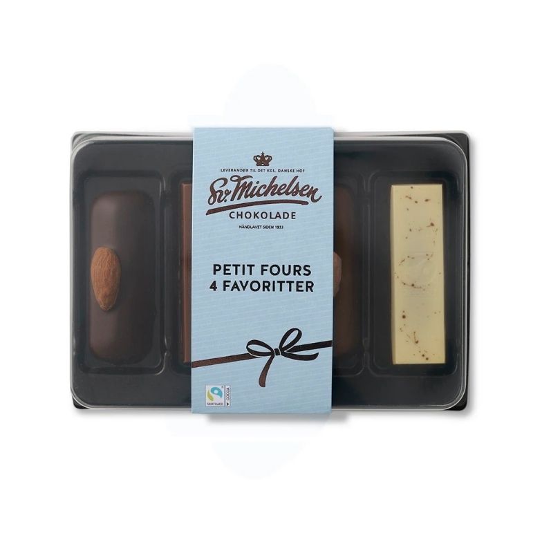 sv michelsen petit four mix chokolade marcipan stykker