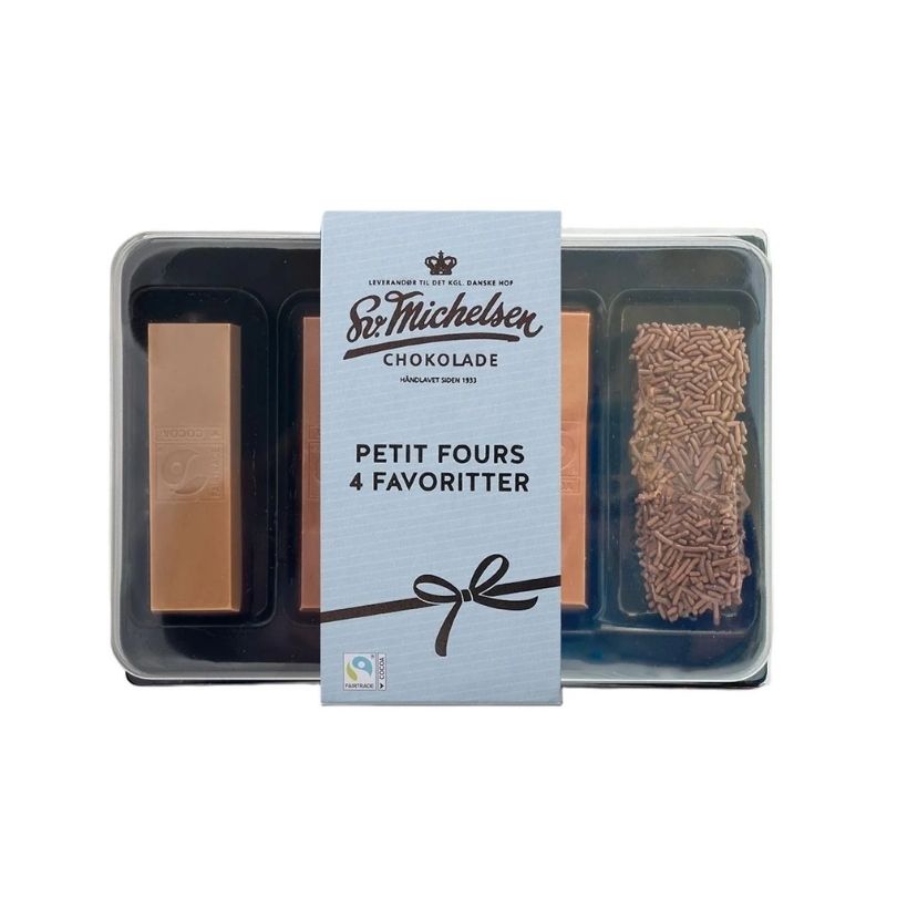 sv michelsen petit fours nougat favoritter chokolade