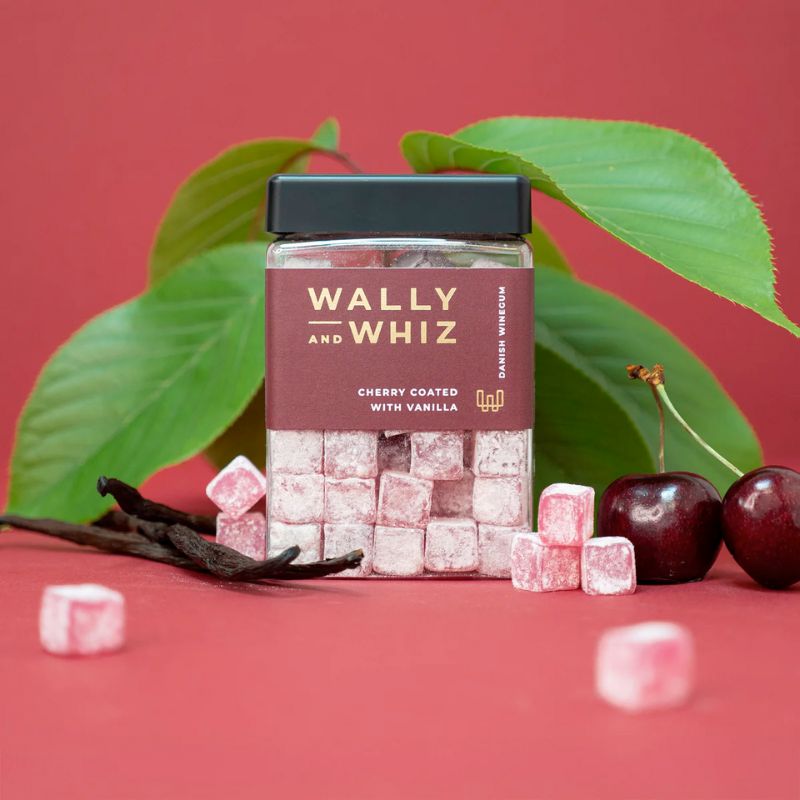 Wally & Whiz kirsebær med vanilje gourmet vingummi jul 2025