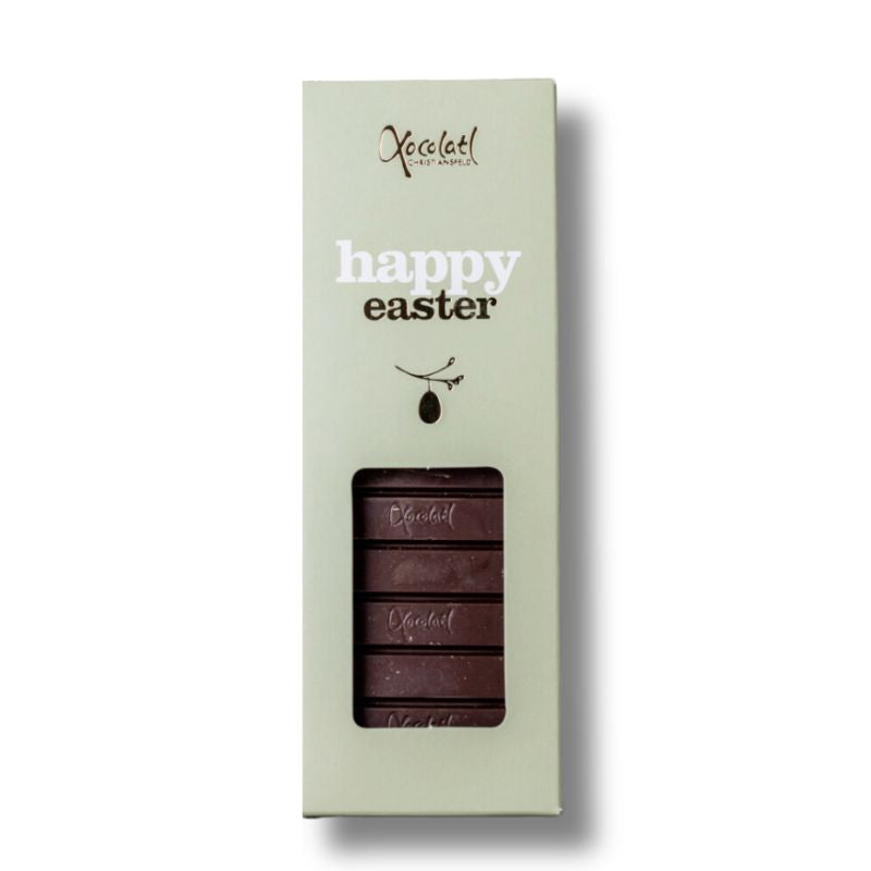 happy easter påskehilsen mørk chokolade xocolatl