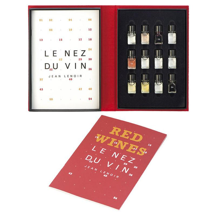 Duftesæt boks med 12 aromaer fra Le Nez du Vin