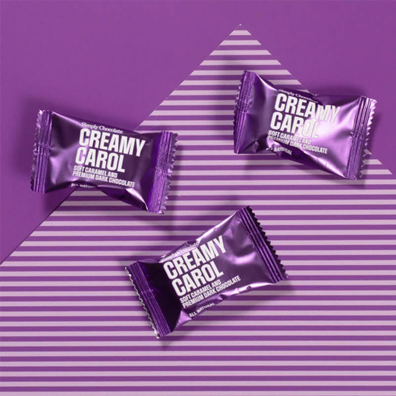 Simply Chocolate - Mini Creamy Carol Flowpack