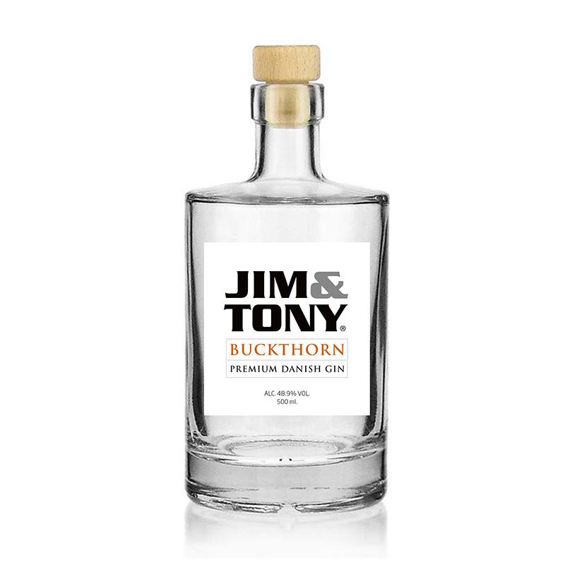 Se Jim & Tony - Buckthorn Gin, 50 cl. hos Kun Det Bedste