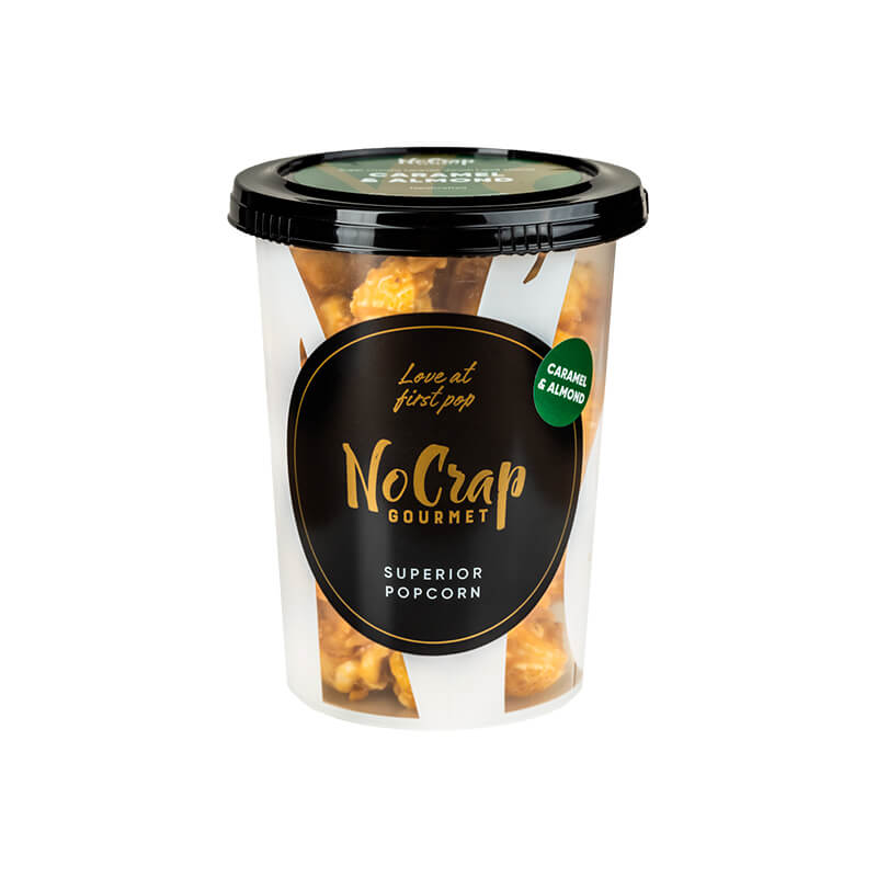 NoCrap Gourmet Popcorn - Mandel og Karamel