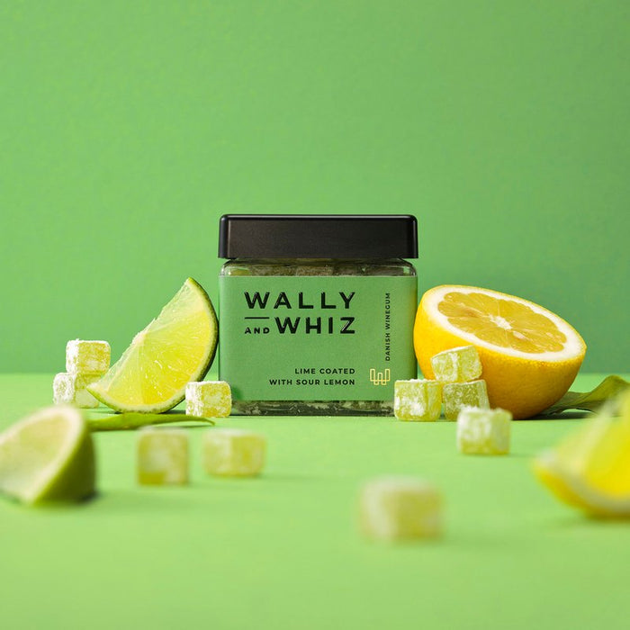 Wally and Whiz - Lime med syrlig citron - Small