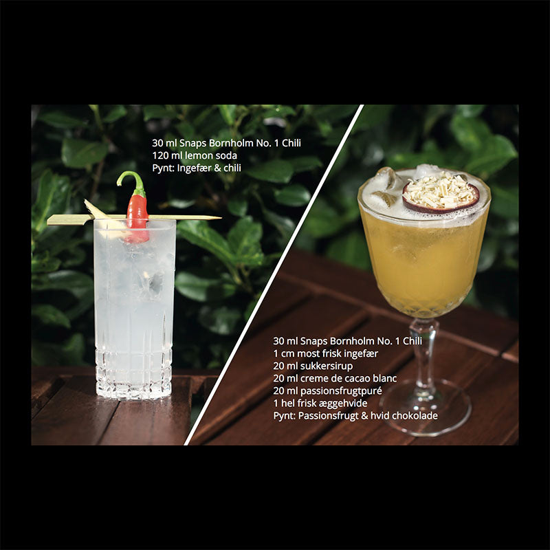 SNAPS BORNHOLM - № 1 Chili 40% 50 cl.