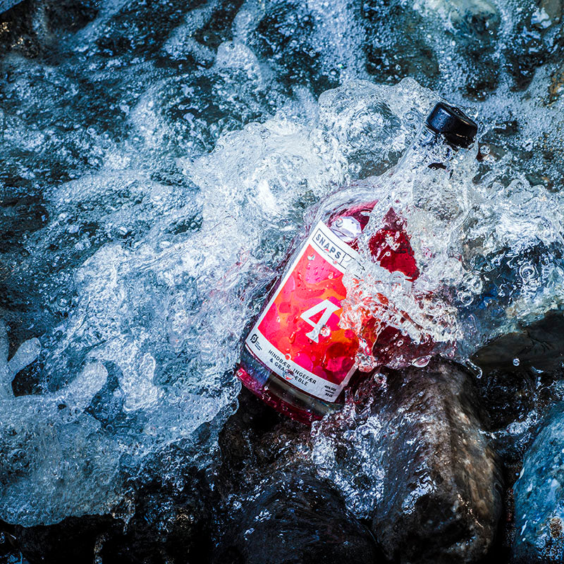 SNAPS BORNHOLM - № 4 Hindbær, Ingefær & Granatæble 40% 50 cl.