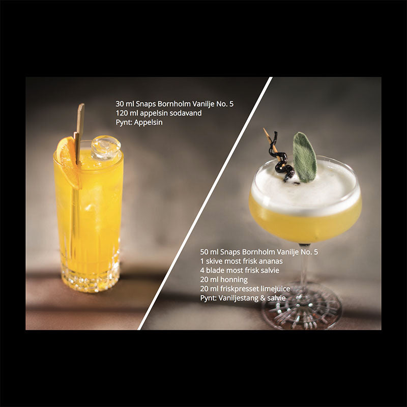 SNAPS BORNHOLM - № 5 Vanilje 40% 50 cl.