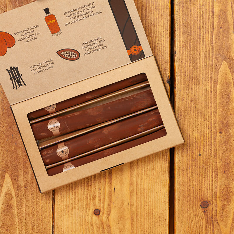 Chokoladecigar nytår jul 