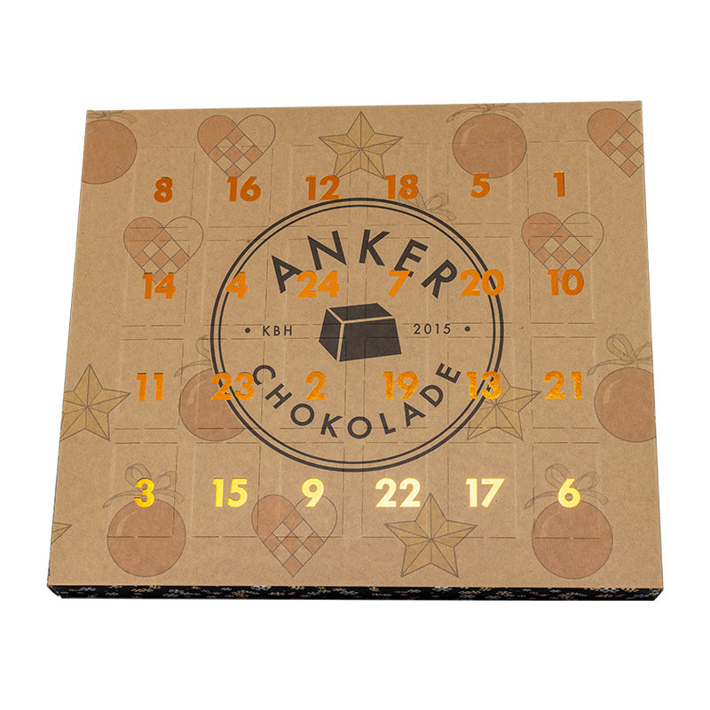 anker chokolade par julekalender økologisk