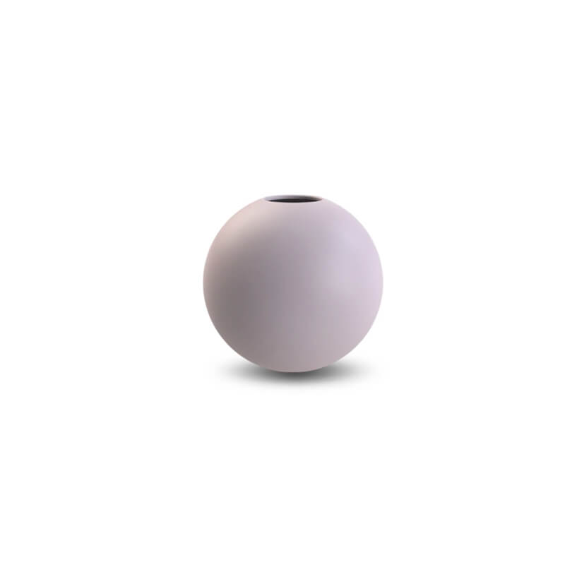 Se Cooee Design - Ball Vase 8 cm - Lilac hos Kun Det Bedste