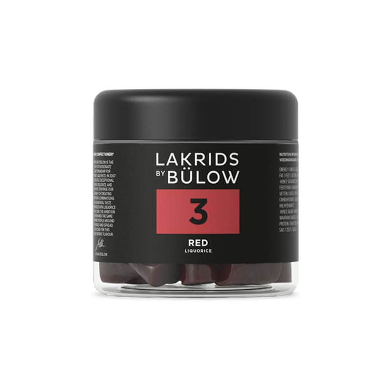 Se Bülow Lakrids - NO. 3 red lakrids hos Kun Det Bedste