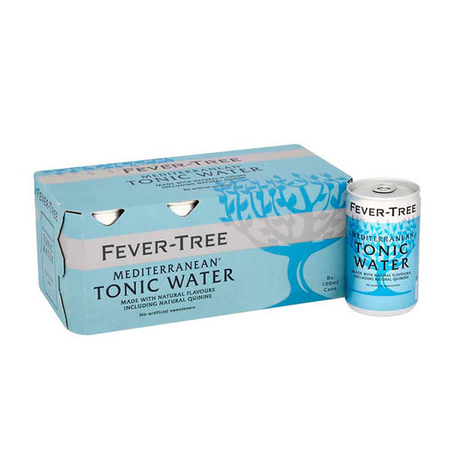 Fever-Tree - Mediterranean Tonic 150 ml dåser (8 stk)