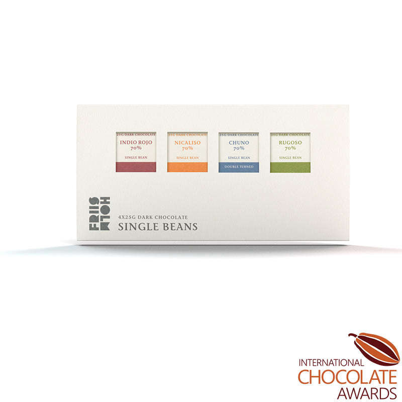 Friis holm single beans gaveæske chokolade