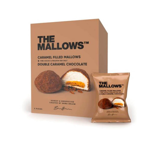 The Mallows' Double Caramel Choc + Fine Cacao & Maldon Salt