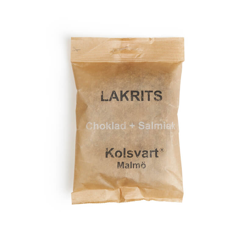 Billede af Kolsvart - Salmiaklakrids / Chokolade Kugler
