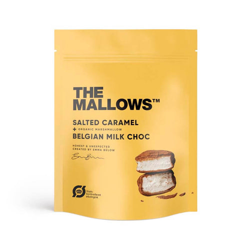 mallows salt karamel belgisk chokolade
