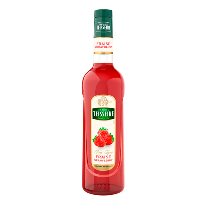 Jordbær sirup drinks
