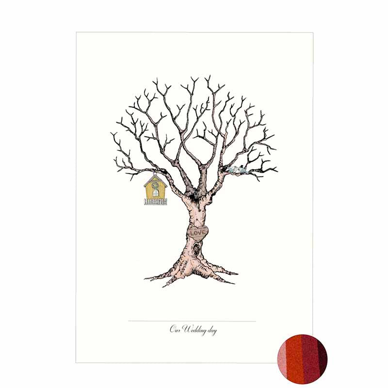 bryllup gæstebog gaveidé