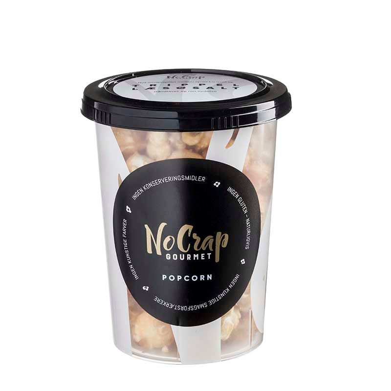Se NoCrap Gourmet Popcorn - Saltet karamel hos Kun Det Bedste