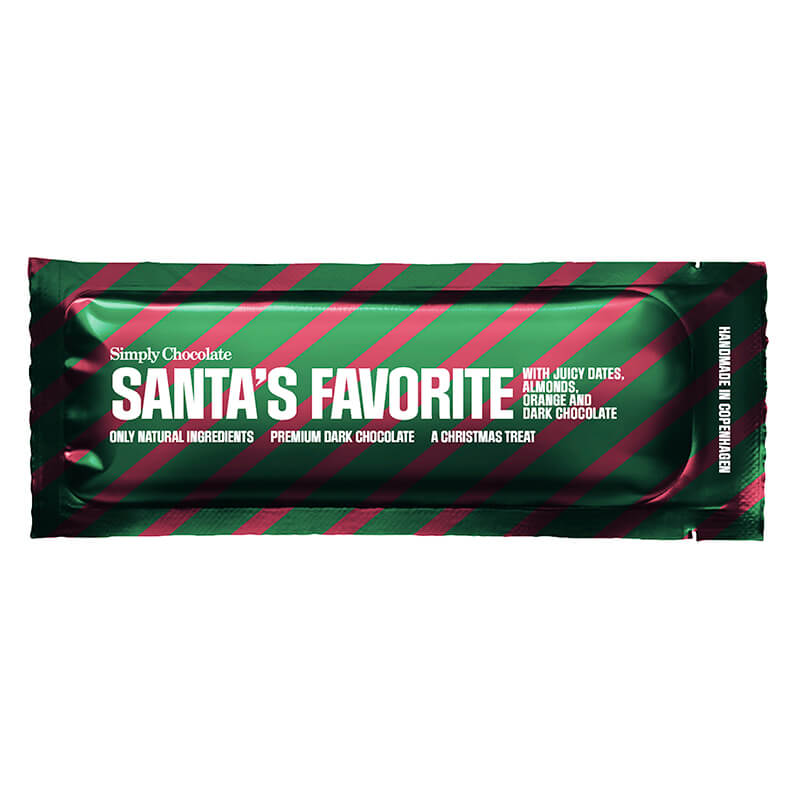 10: Santa's Favorite | Dadler, mandler, appelsin og mørk chokolade