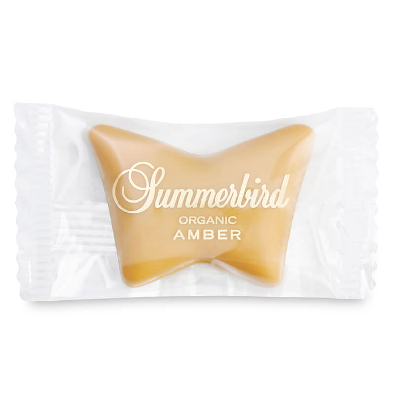Amber Summerbird sommerfugl chokolade 