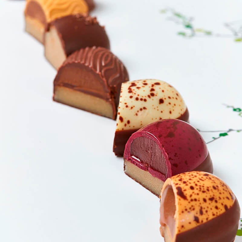 Summerbird chokoladejulekalender single luksus chokolade